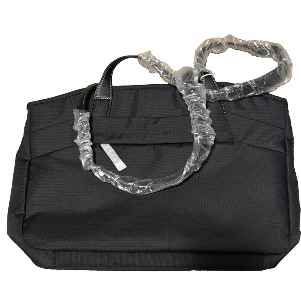 Tomtoc Black Laptop Tote Bag - Model A48-E02D 15"x12"x5" New with tags